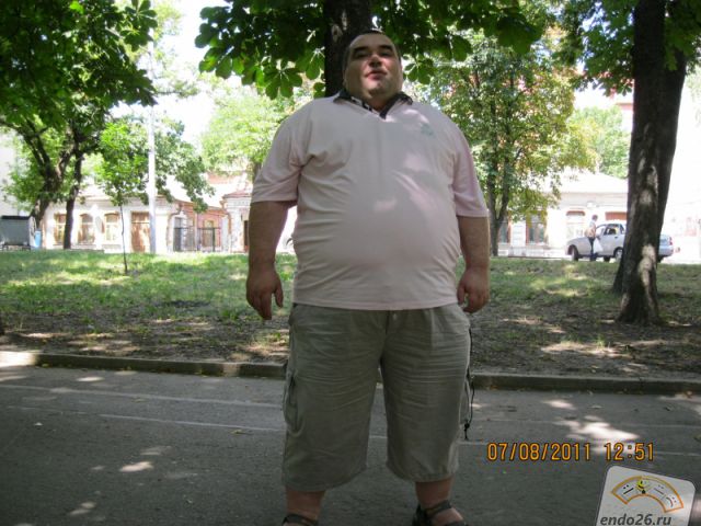 Лето 2011 перед стремительным набором веса